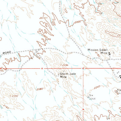United States Geological Survey Pinto Basin, CA (1963, 62500-Scale) digital map