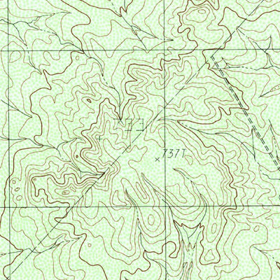 United States Geological Survey Pinto Creek, TX (1982, 24000-Scale) digital map