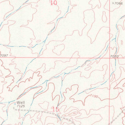 United States Geological Survey Pinto Creek, WY (1968, 24000-Scale) digital map