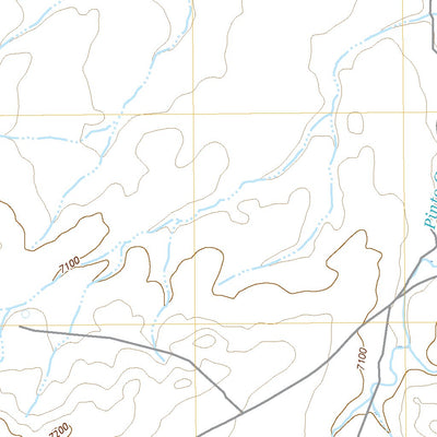 United States Geological Survey Pinto Creek, WY (2017, 24000-Scale) digital map