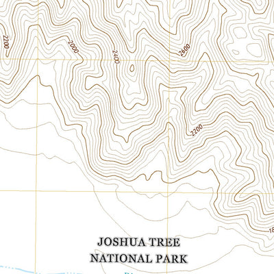 United States Geological Survey Pinto Mountain, CA (2021, 24000-Scale) digital map