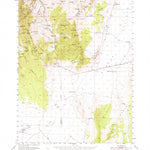 United States Geological Survey Pinto Summit, NV (1953, 62500-Scale) digital map