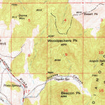 United States Geological Survey Pinto Summit, NV (1953, 62500-Scale) digital map