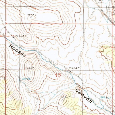 United States Geological Survey Pinto Summit, NV (1990, 24000-Scale) digital map
