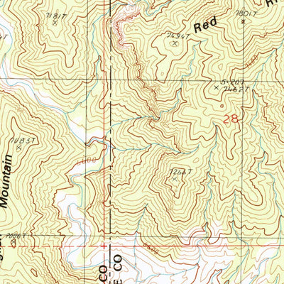 United States Geological Survey Pinto Summit, NV (1990, 24000-Scale) digital map