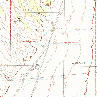 United States Geological Survey Pinto Summit SW, NV (1990, 24000-Scale) digital map