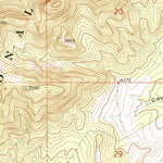 United States Geological Survey Pinto, UT (1972, 24000-Scale) digital map