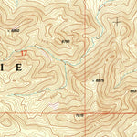 United States Geological Survey Pinto, UT (2002, 24000-Scale) digital map