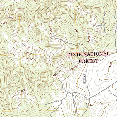 United States Geological Survey Pinto, UT (2020, 24000-Scale) digital map