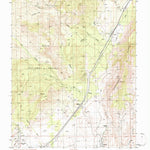 United States Geological Survey Pintura, UT (1986, 24000-Scale) digital map