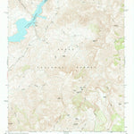 United States Geological Survey Pinyon Mountain, AZ (1964, 24000-Scale) digital map