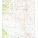 United States Geological Survey Pinyon Mountain, CA (1972, 24000-Scale) digital map