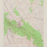 United States Geological Survey Pioche, NV (1953, 24000-Scale) digital map