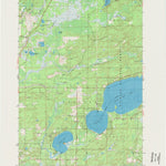 United States Geological Survey Pioneer Lake, WI (1981, 24000-Scale) digital map