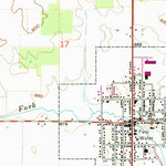 United States Geological Survey Pioneer, OH-MI (1961, 24000-Scale) digital map