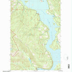 United States Geological Survey Pioneer Ridge, MT (1994, 24000-Scale) digital map