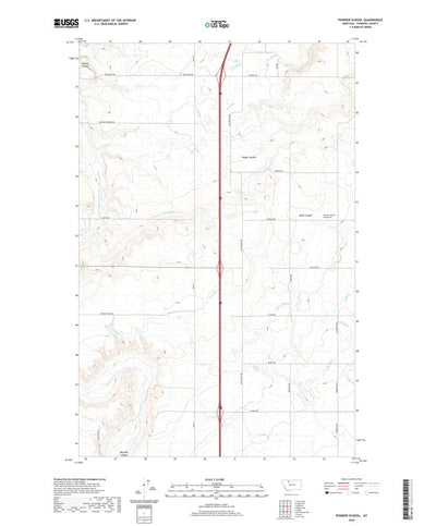 United States Geological Survey Pioneer School, MT (2020, 24000-Scale) digital map
