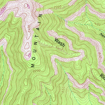 United States Geological Survey Pioneer, TN (1952, 24000-Scale) digital map