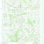 United States Geological Survey Pioneer, TX (1969, 24000-Scale) digital map