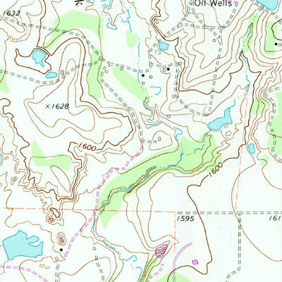 United States Geological Survey Pioneer, TX (1969, 24000-Scale) digital map