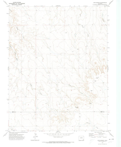 United States Geological Survey Pipe Spring, CO (1971, 24000-Scale) digital map