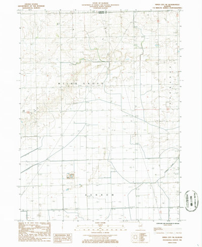 United States Geological Survey Piper City NE, IL (1986, 24000-Scale) digital map