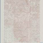United States Geological Survey Piper Peak, NV (1987, 24000-Scale) digital map