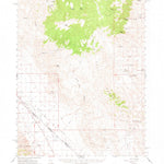 United States Geological Survey Piper Peak, NV-CA (1963, 62500-Scale) digital map