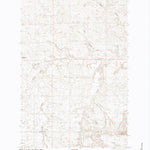 United States Geological Survey Pipes Coulee, MT (1985, 24000-Scale) digital map