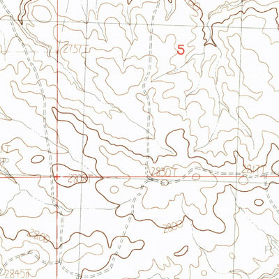 United States Geological Survey Pipes Coulee, MT (1985, 24000-Scale) digital map