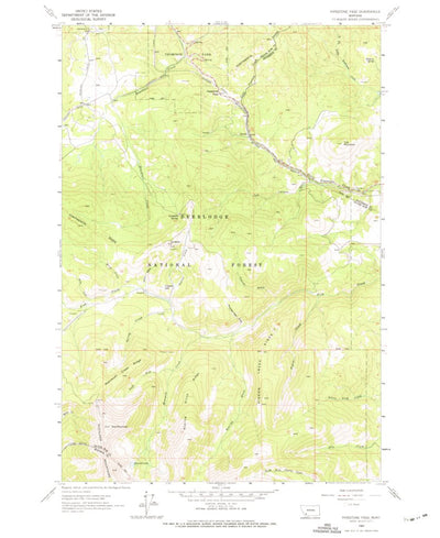 United States Geological Survey Pipestone Pass, MT (1963, 24000-Scale) digital map