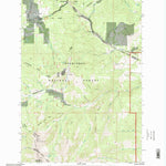 United States Geological Survey Pipestone Pass, MT (1996, 24000-Scale) digital map