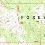 United States Geological Survey Pipestone Pass, MT (1996, 24000-Scale) digital map
