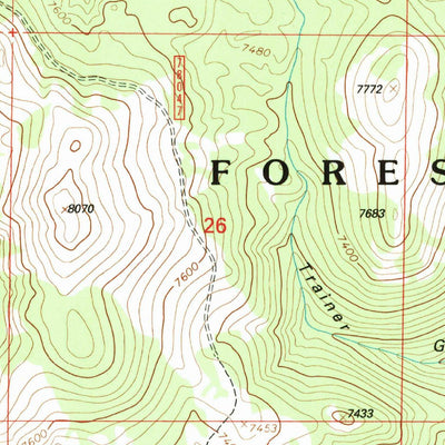 United States Geological Survey Pipestone Pass, MT (1996, 24000-Scale) digital map