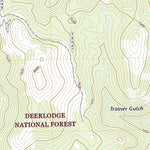 United States Geological Survey Pipestone Pass, MT (2020, 24000-Scale) digital map