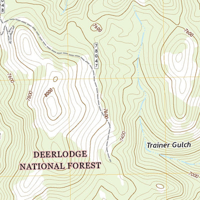 United States Geological Survey Pipestone Pass, MT (2020, 24000-Scale) digital map