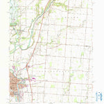 United States Geological Survey Piqua East, OH (1961, 24000-Scale) digital map