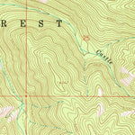 United States Geological Survey Piquett Creek, MT (1964, 24000-Scale) digital map
