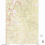 United States Geological Survey Piquett Creek, MT (1998, 24000-Scale) digital map
