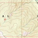United States Geological Survey Piquett Creek, MT (1998, 24000-Scale) digital map
