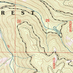 United States Geological Survey Piquett Creek, MT (1998, 24000-Scale) digital map