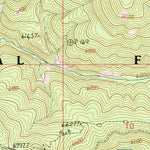 United States Geological Survey Piquett Mountain, MT (1991, 24000-Scale) digital map