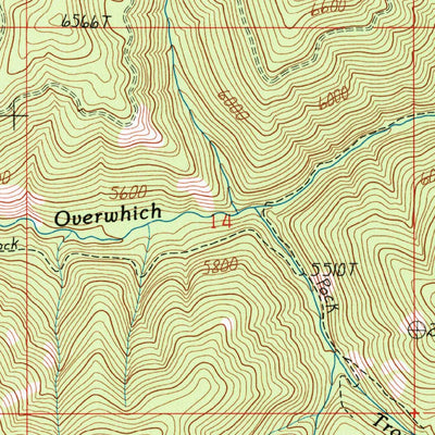 United States Geological Survey Piquett Mountain, MT (1991, 24000-Scale) digital map