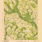United States Geological Survey Pireway, NC-SC (1943, 31680-Scale) digital map