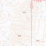 United States Geological Survey Pirouette Mountain, NV (1972, 24000-Scale) digital map