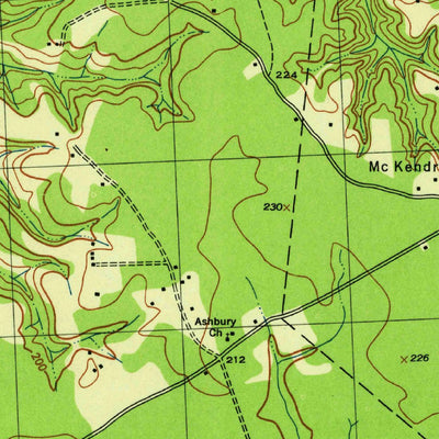United States Geological Survey Piscataway, MD (1944, 31680-Scale) digital map