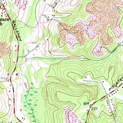 United States Geological Survey Piscataway, MD (1957, 24000-Scale) digital map