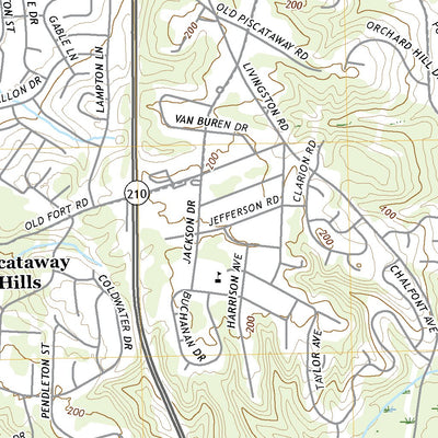United States Geological Survey Piscataway, MD (2019, 24000-Scale) digital map