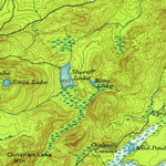 United States Geological Survey Piseco Lake, NY (1904, 62500-Scale) digital map