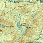 United States Geological Survey Piseco Lake, NY (1906, 62500-Scale) digital map